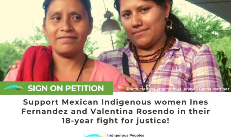 Sign on Petition Cover Mexico